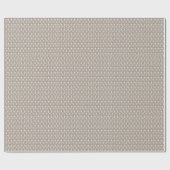 Beige Latte Elegant Ditsy Floral Cadeaupapier (Vlak)