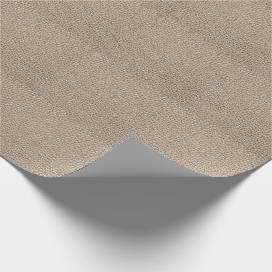 Beige lederen textuur, naadloze achtergrond. cadeaupapier (Hoek)