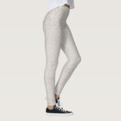 Beige Light Doily Women's Leggings (Rechts)