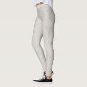Beige Light Doily Women's Leggings (Links)