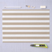 Beige lijn tissuepapier (Craft)