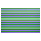 Beige, Limoen, Medium Slate Blue, Green & Black Stof (Fat Quarter)