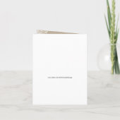 Beige Linen Burlap & White Floral Lace 2 Invite (Achterkant)