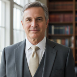 Beige Linen Stropdas