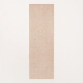 Beige Linen Yogamat (Voorkant)