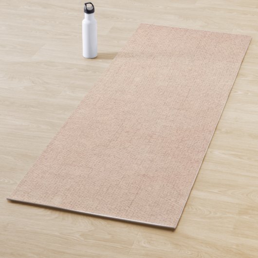 Beige Linen Yogamat (In situ)