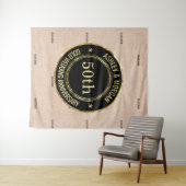 Beige Linnen Wandkleed (In Situ (horizontaal))