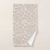Beige luipaard. bad handdoek (Handdoek)