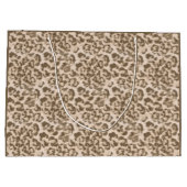 Beige luipaard  groot cadeauzakje (Achterkant)