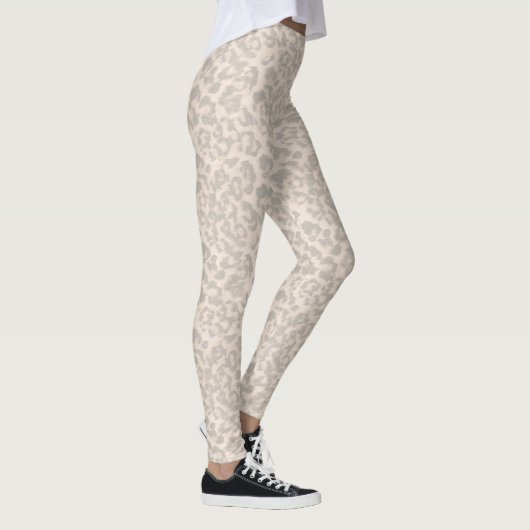 Beige luipaard. leggings (Rechts)