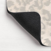 Beige luipaard. muismat (Hoek)