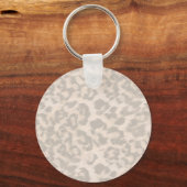 Beige luipaard. sleutelhanger (Voorkant)