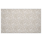 Beige luipaard. stof (Fat Quarter)