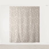 Beige luipaard. wandkleed (Voorkant)