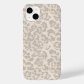 Beige luipaardprint . Case-Mate iPhone case (Achterkant)