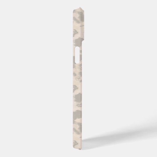 Beige luipaardprint . Case-Mate iPhone case (Achterkant / Rechts)
