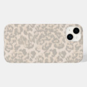 Beige luipaardprint . Case-Mate iPhone case (Achterkant (horizontaal))