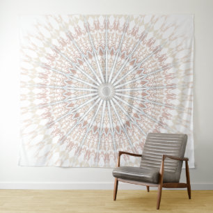 Beige Mandala Wandkleed
