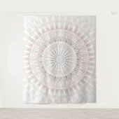 Beige Mandala Wandkleed (Voorkant)