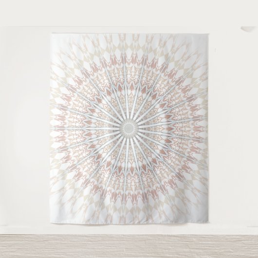 Beige Mandala Wandkleed (Voorkant)