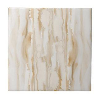 Beige Marble 3 Stones Ceramic Tegel Tegeltje