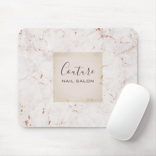 Beige Marble Classic Muismat (Met muis)