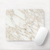 Beige Marble Muismat 2 (Met muis)
