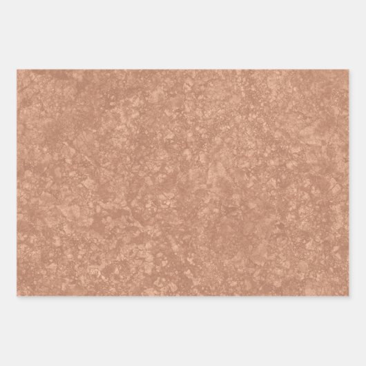 Beige Marble Terrazzo Texture Inpakpapier Vel (Voorkant 3)