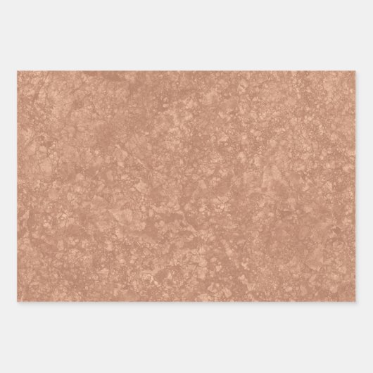 Beige Marble Terrazzo Texture Inpakpapier Vel (Voorkant)