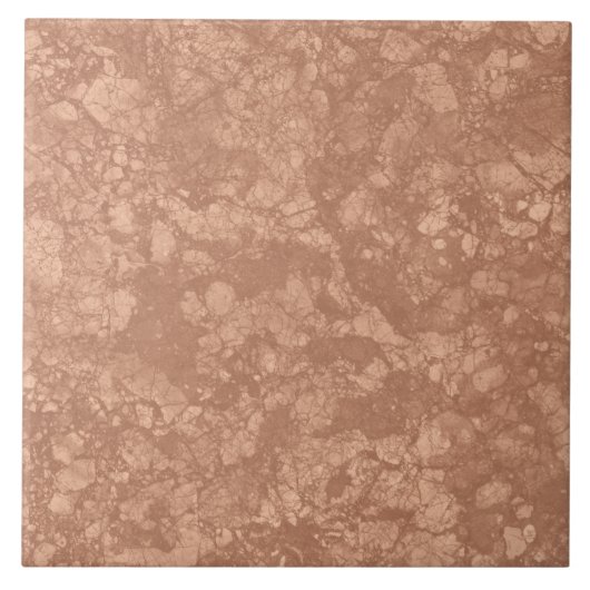 Beige Marble Terrazzo Texture Tegeltje (Voorkant)