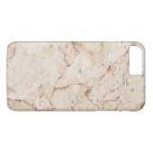 Beige Marble Texture Case-Mate iPhone Case (Achterkant (Horizontaal))
