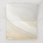 Beige Marble Texture Plaatskaartje (Binnenkant ongevouwen)