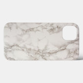 Beige marmer Case-Mate iPhone case (Achterkant (horizontaal))