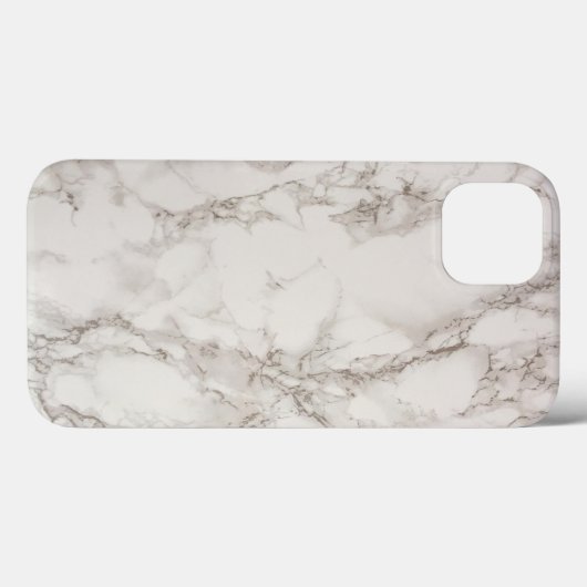 Beige marmer Case-Mate iPhone case (Achterkant (horizontaal))