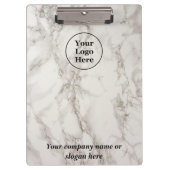 Beige marmer klembord (Voorkant)