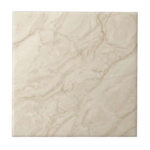 Beige Marmer Neutraal Elegant Heden-daagse Stijl Tegeltje