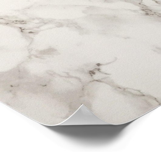 Beige marmer poster (Hoek)