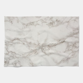 Beige marmer theedoek