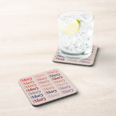 Beige Mary Plastic Onderzetters Set (Rechterzijde)