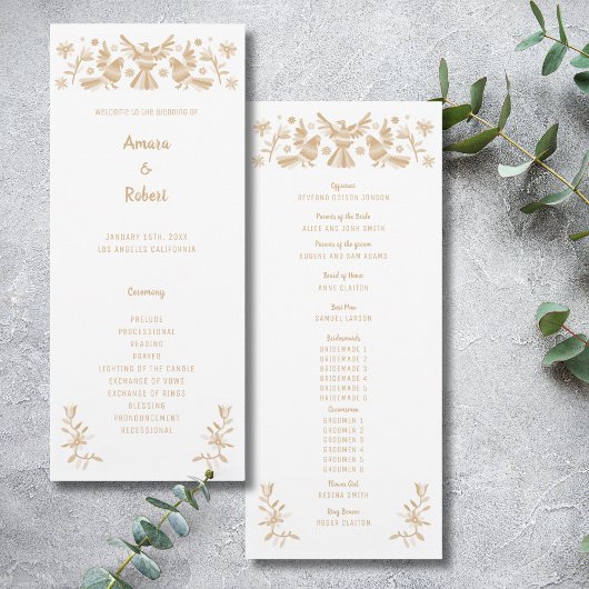 BEIGE MEXICAANS OTOMI-PROGRAMMA