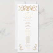 BEIGE MEXICAANS OTOMI-PROGRAMMA (Achterkant)