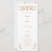 BEIGE MEXICAANS OTOMI-PROGRAMMA (Voorkant)