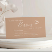 Beige Minimalist Hoeveel Kussen Douche Game Card