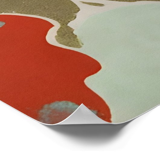 Beige Minimalist Poster (Hoek)