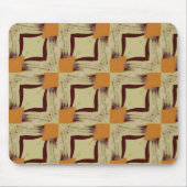 Beige Modern geometric design mouse pad Muismat (Voorkant)