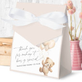 Beige Modern Schattige Barly Wachten Genderneutraa Bedankdoosjes