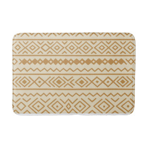 Beige moderne boho badmat