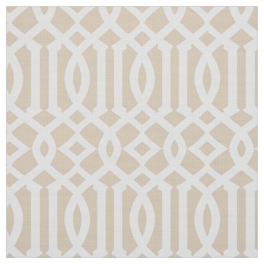 Beige Moroccan Pattern | Stof (Swatch)