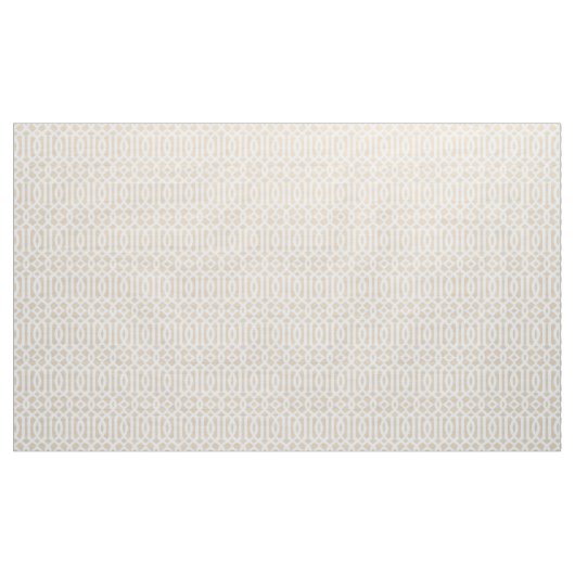 Beige Moroccan Pattern | Stof (Yard (91,4 cm))