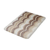 Beige Mosaic Medium Bath Mat (Gekanteld)
